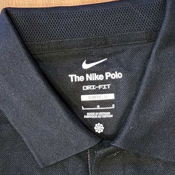 Nike The Nike Polo Rafa Slim Fit Shirt Men’s L White DD8532-010 Dri-Fit Nadal - Picture 3 of 5